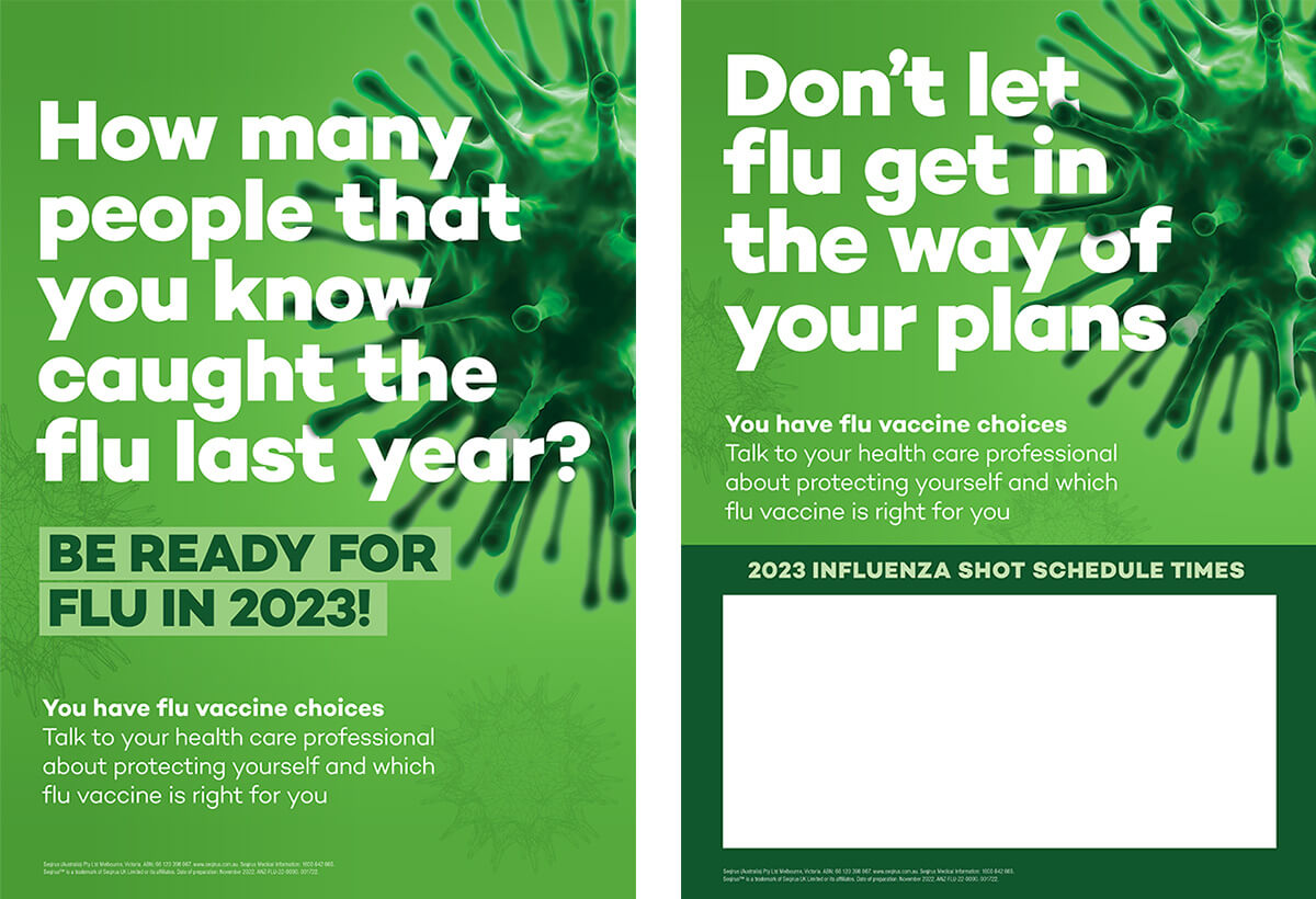 Help make sure others know about their flu protection this year Know